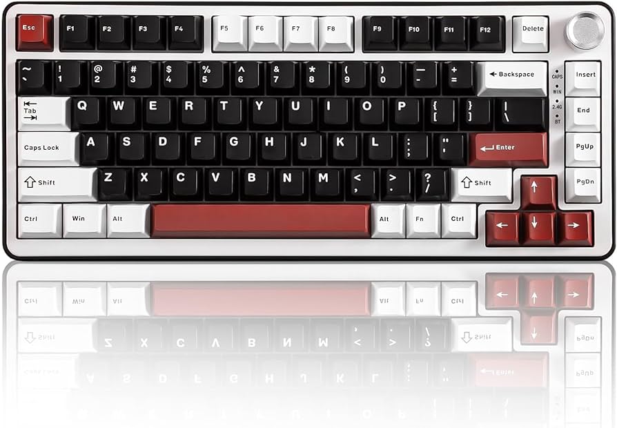 YUNZII B75 PRO Wireless Mechanical Keyboard,75% Layout with Knob YUNZII B75 PRO Wireless Mechanical Keyboard,75% Layout with Knob